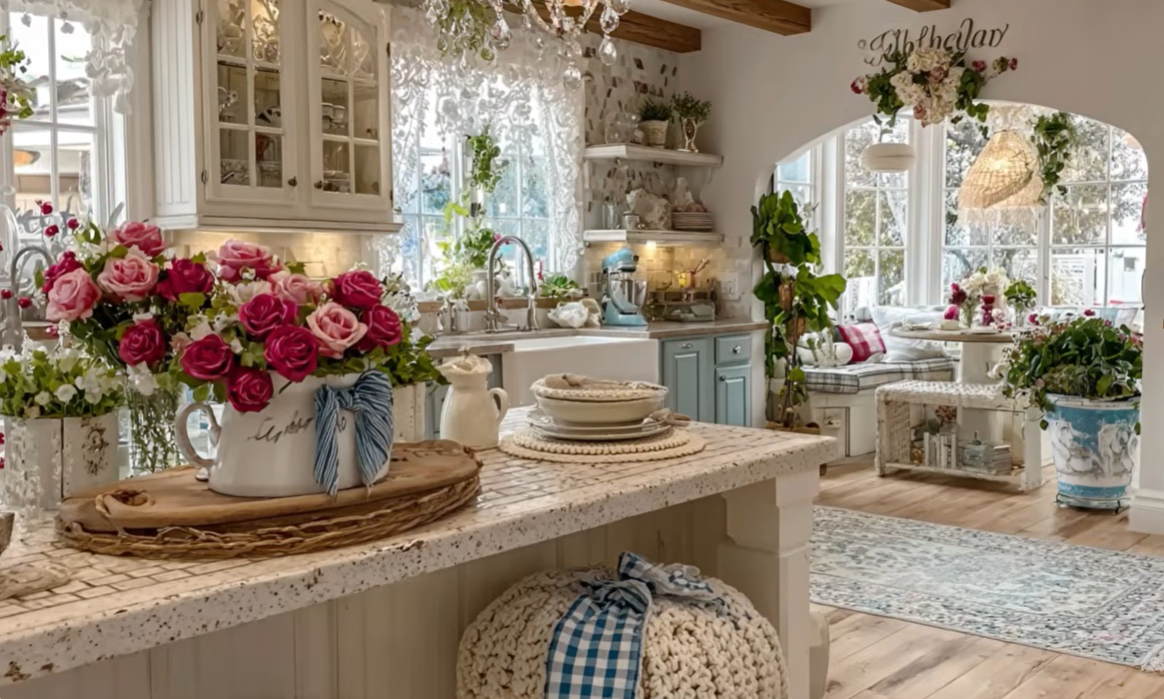 Shabby chic Interior design decor