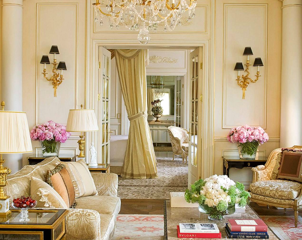 Traditional French Living room