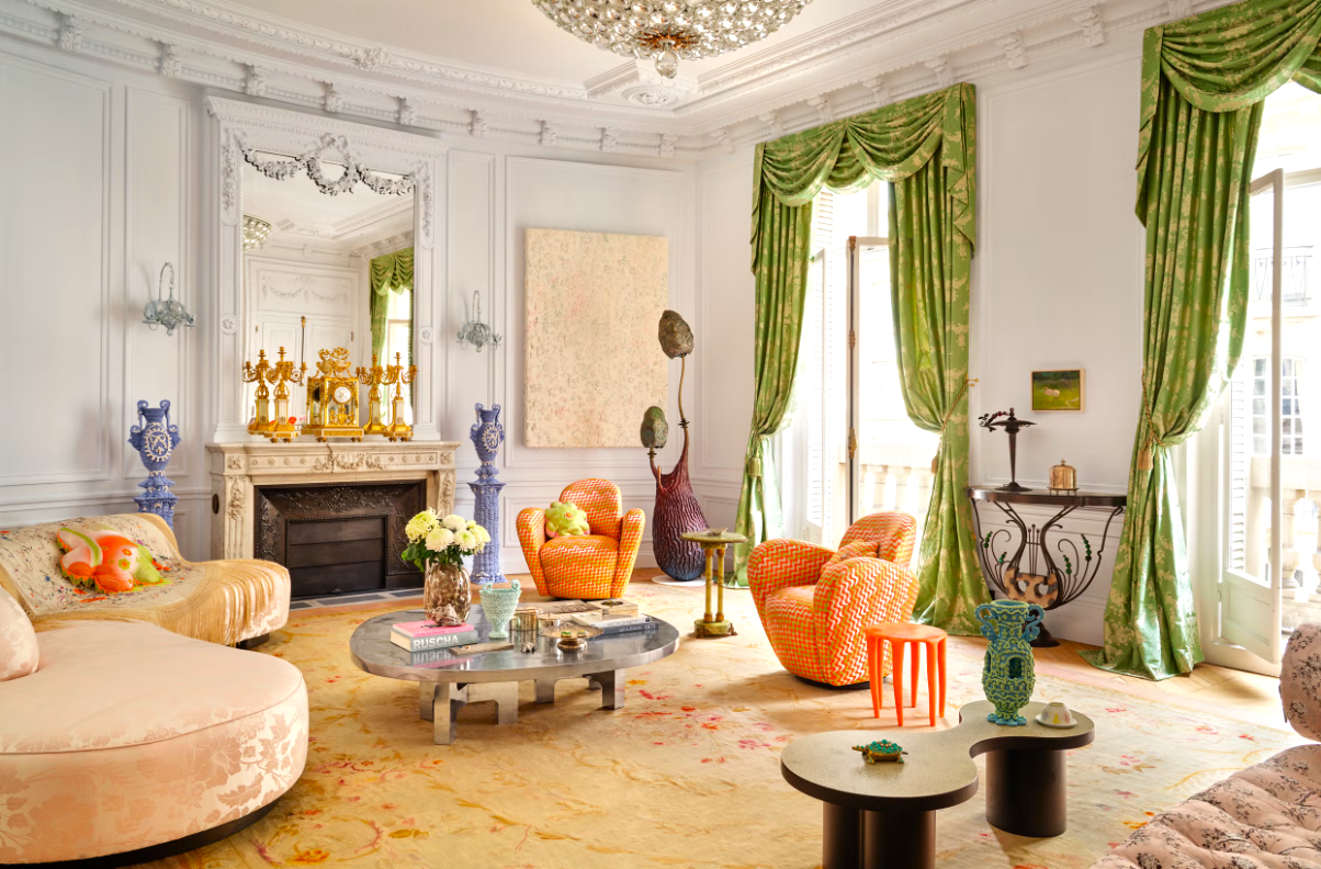 Paris apartment for fashion stylist Eli Mizrahi founder of Monot