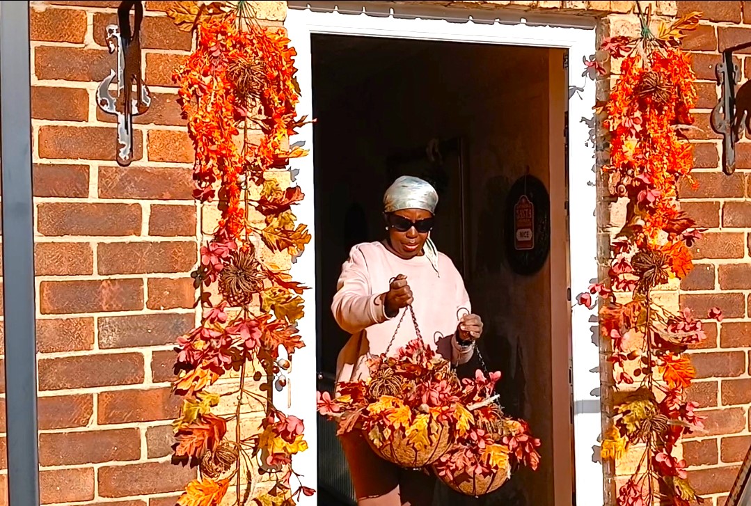 Autumn door decoration - Jijjy's maison blog