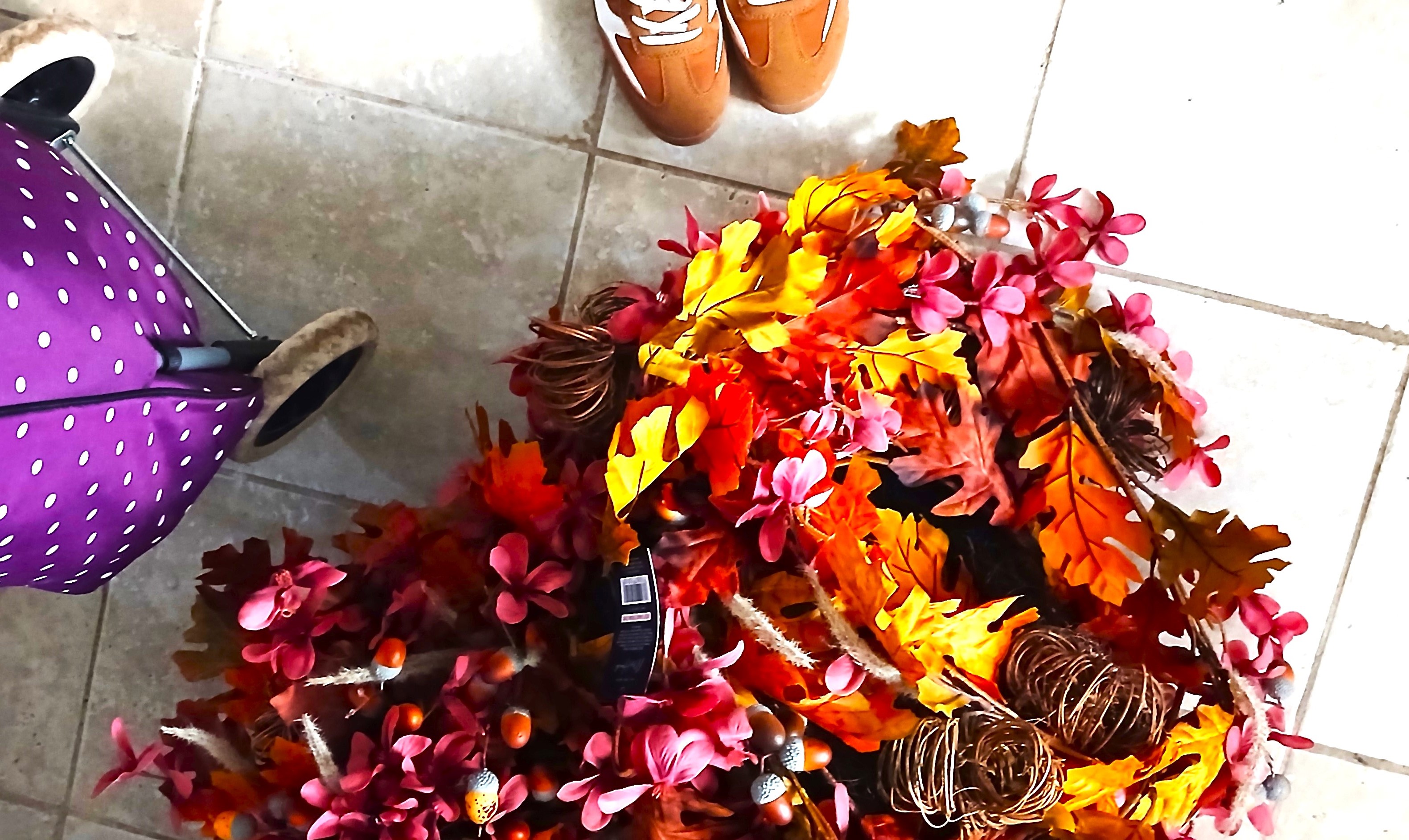 home bargains, autumn door Decorations- Jijjy's Maison blog